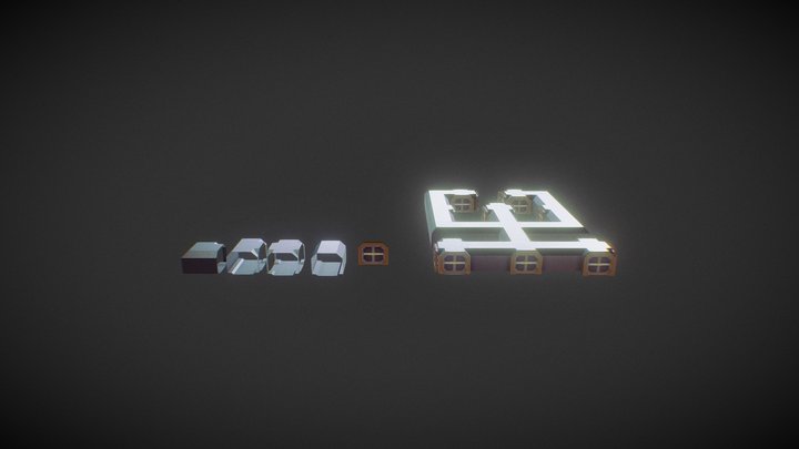 OMA-SHIN Blockout 3D Model