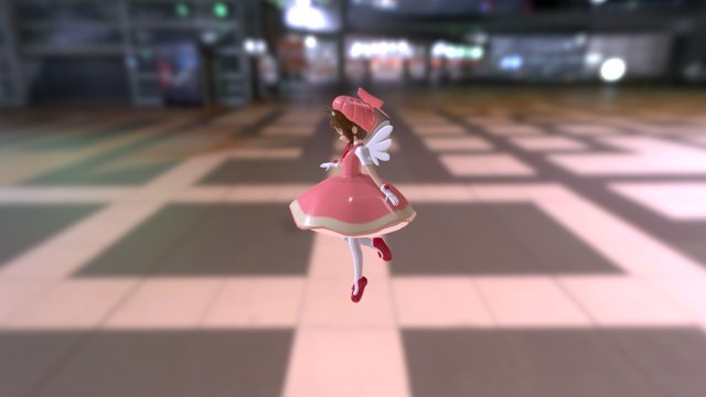 Sakura Kinomoto 3D Model