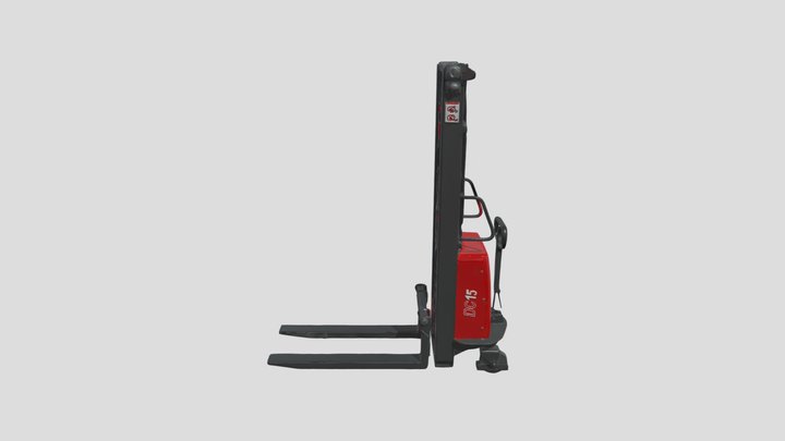 HELI CBS Semi-electric pallet stacker 3D Model