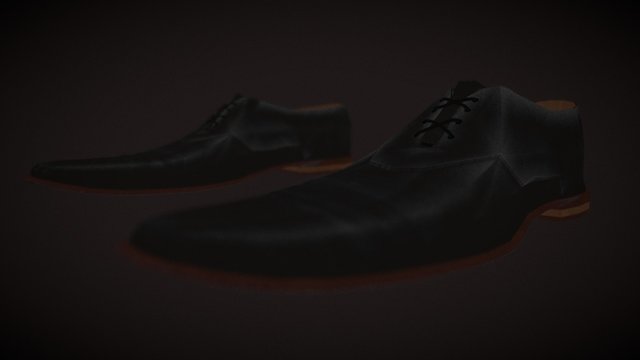 Getting to 2nd base shoes 3D Model
