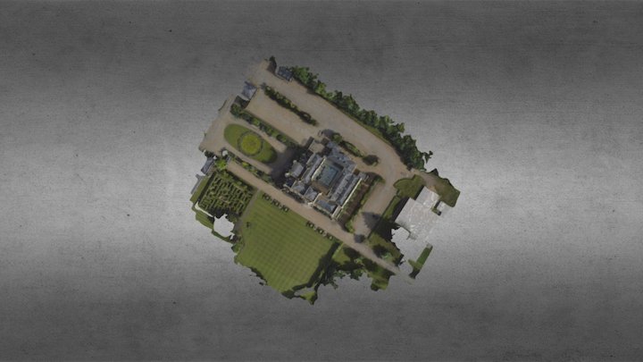 MANOIR FULL ALBRIS Simplified 3d Mesh 3D Model