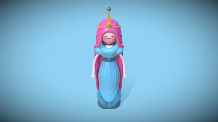 Bubblegum Princess - Adventure Time 3D Model