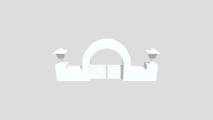 Main Gate 3D Model