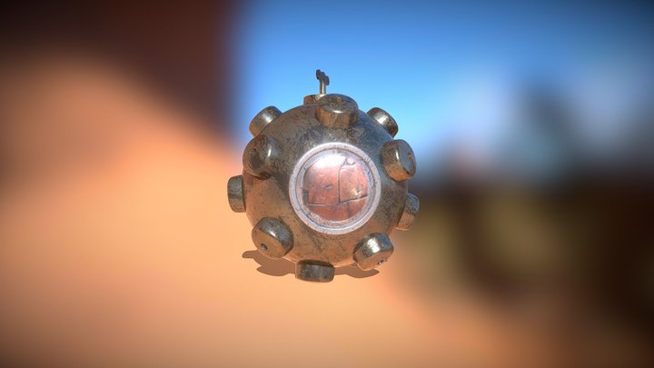 Steam Punk Dept Chage 3D Model