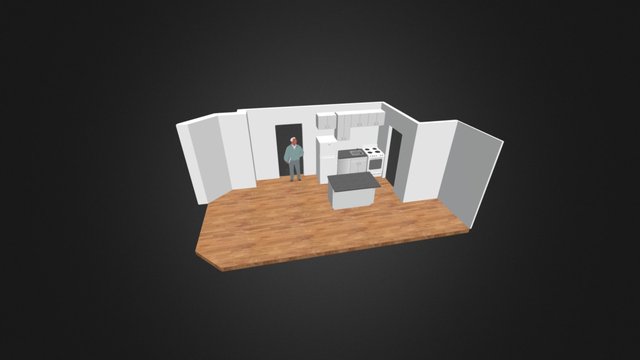 kitchen mockup 3D Model