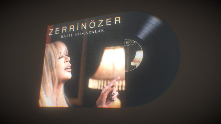 Album Record - Plak 3D Model