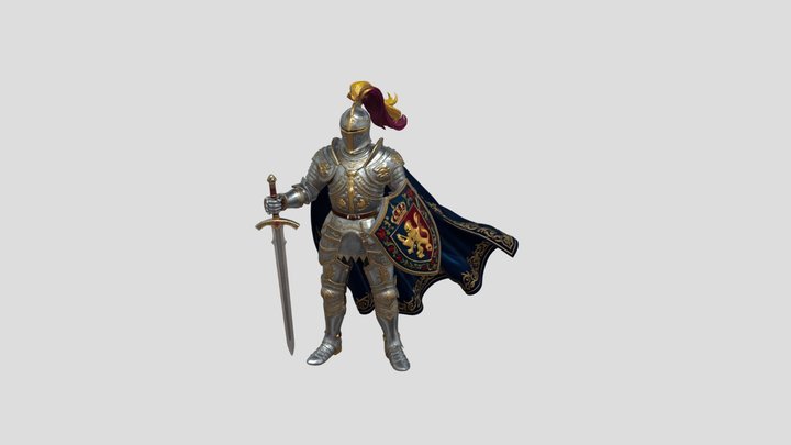 Knight of the Royal Banner (msy) 3D Model