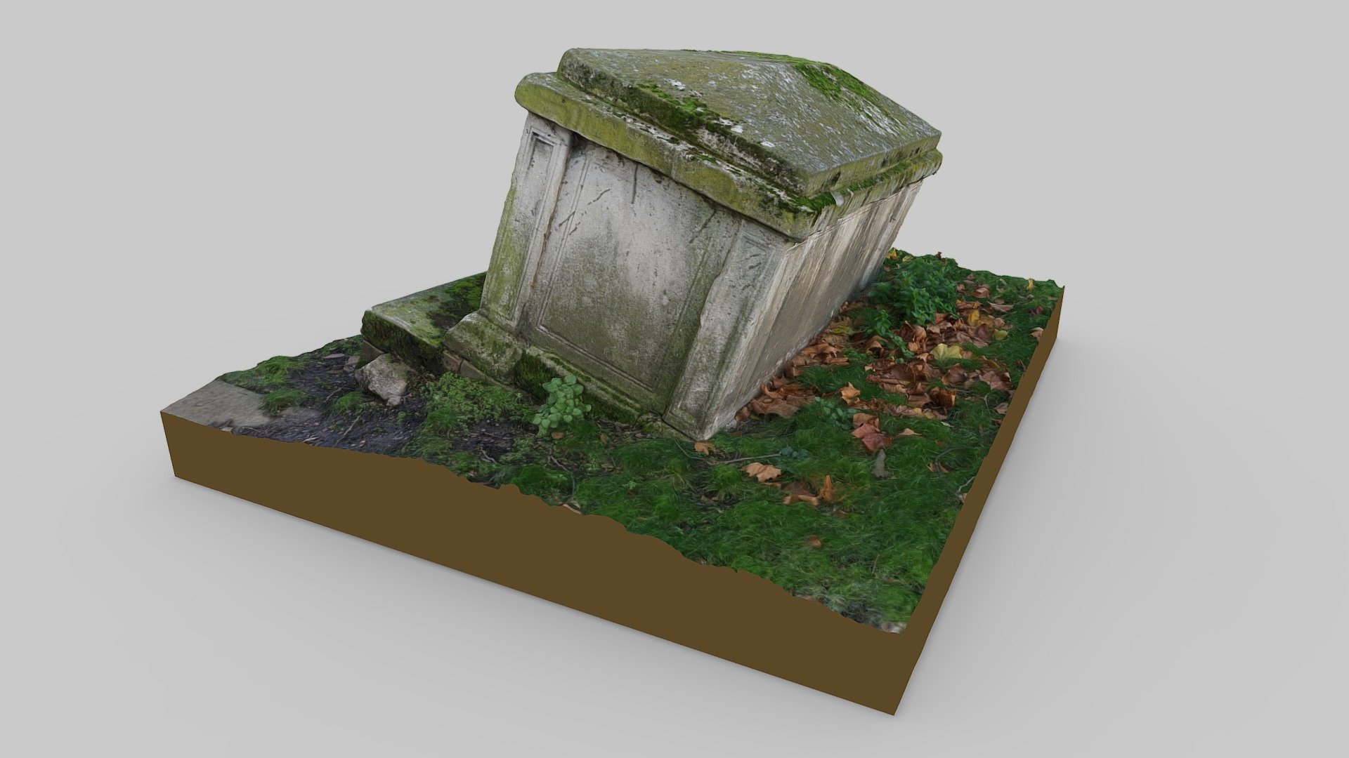 St Andrew's Gardens Tomb — Sketchfab embed 3D viewer