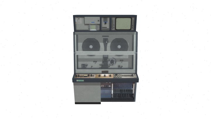 RANK CINTEL TELECINE MACHINE MODEL MK III 1990s 3D Model