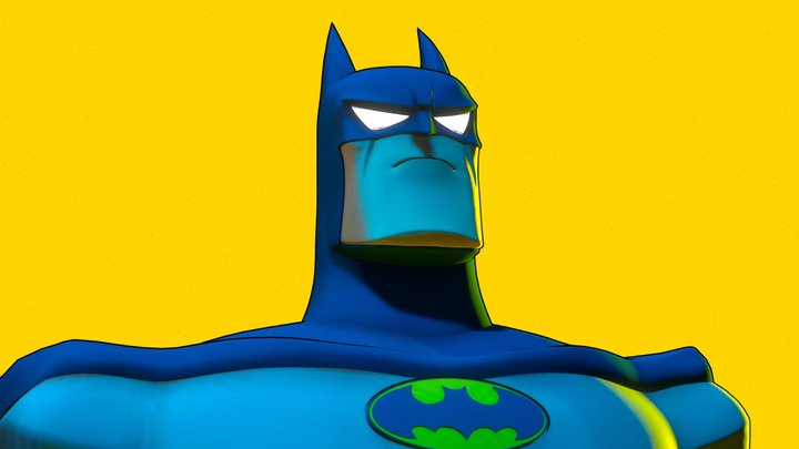Batman | 90s Animated Series. 3D Model