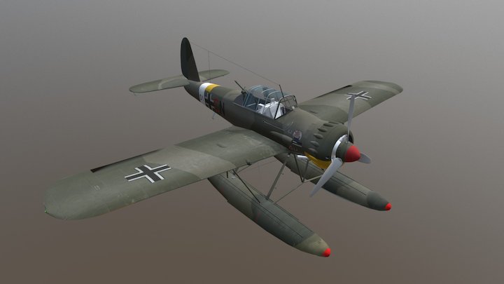 Arado AR 196 3D Model