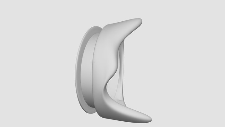 Shoulder Piece - Cocoon Pieces Track 3D Model