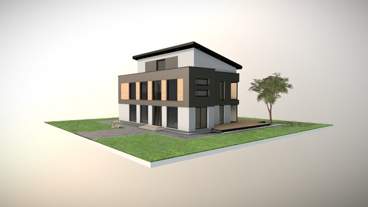 Wohnhaus 3D Model