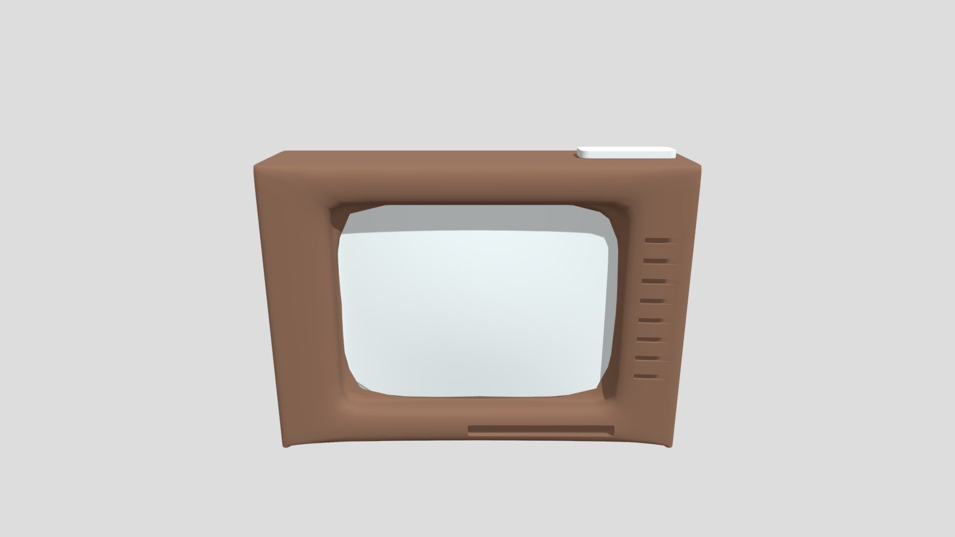 Old Tv With Texture