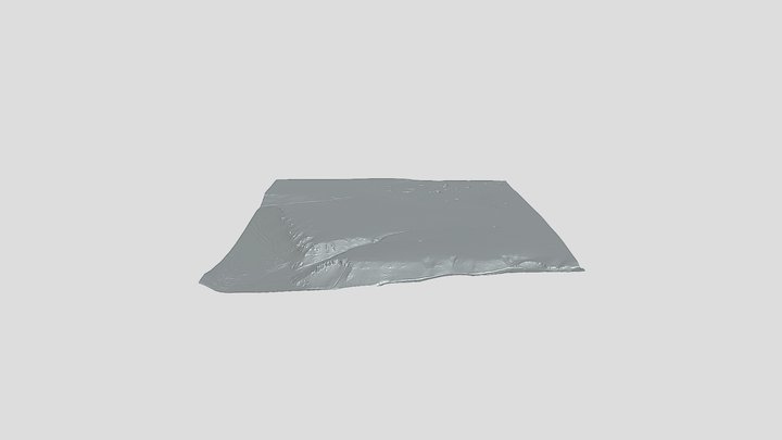 Hochfläche Mühlbach 3D Model