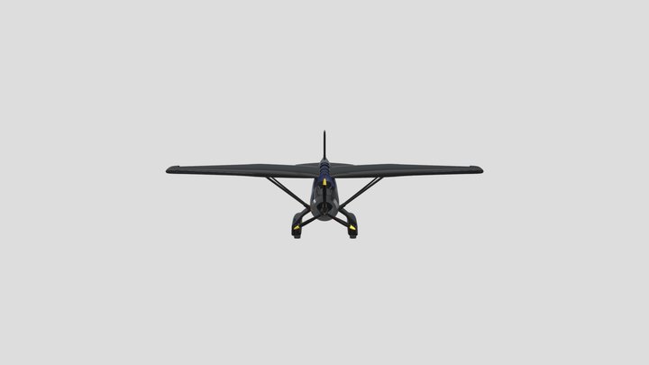 Westland Lysander 3D Model