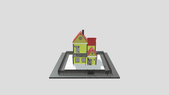 project house 3D Model