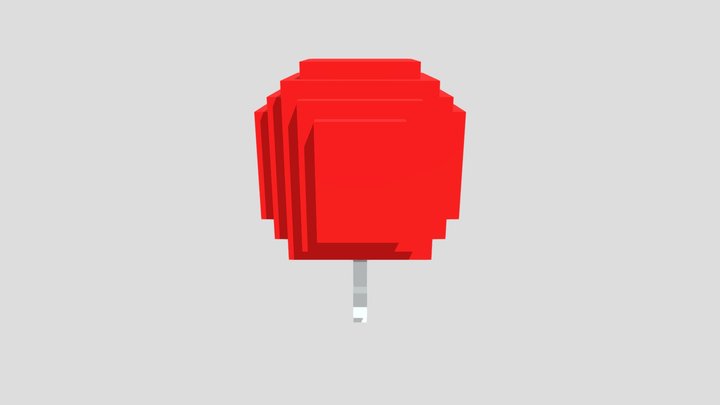 Minecraft Balloon 3D Model