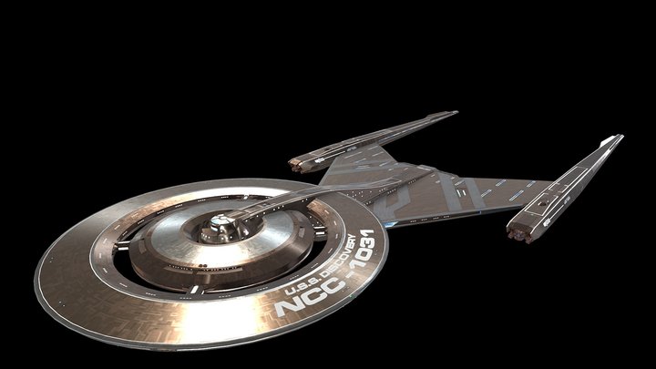 U.S.S Discovery Reimagined 3D Model