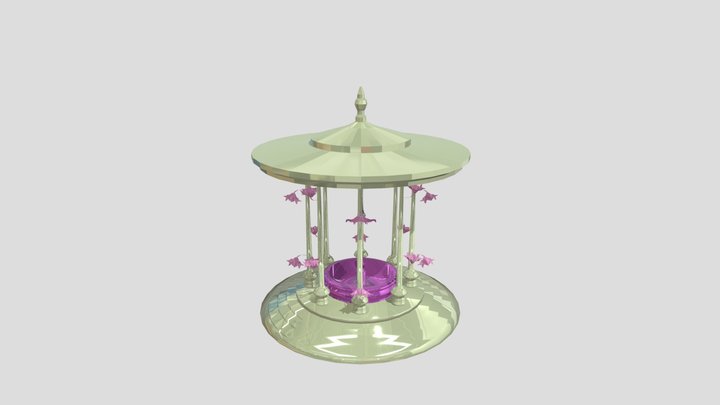 castle in the sky 3D Model