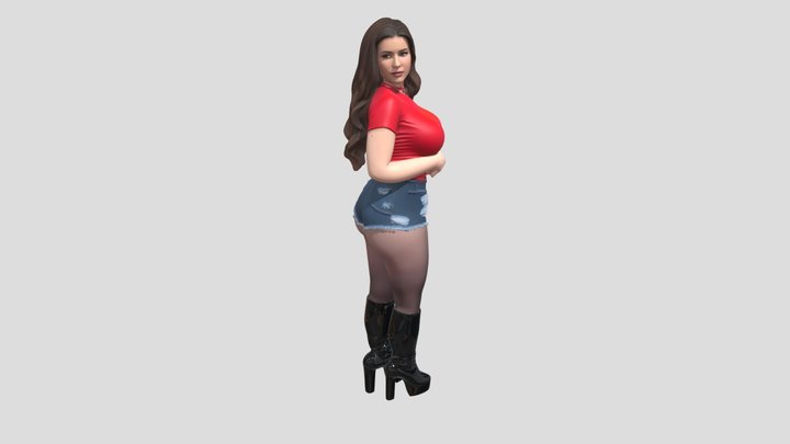 Crimson Confidence 3D Model