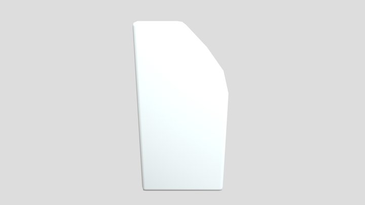 Beveled Cuboid 3D Model