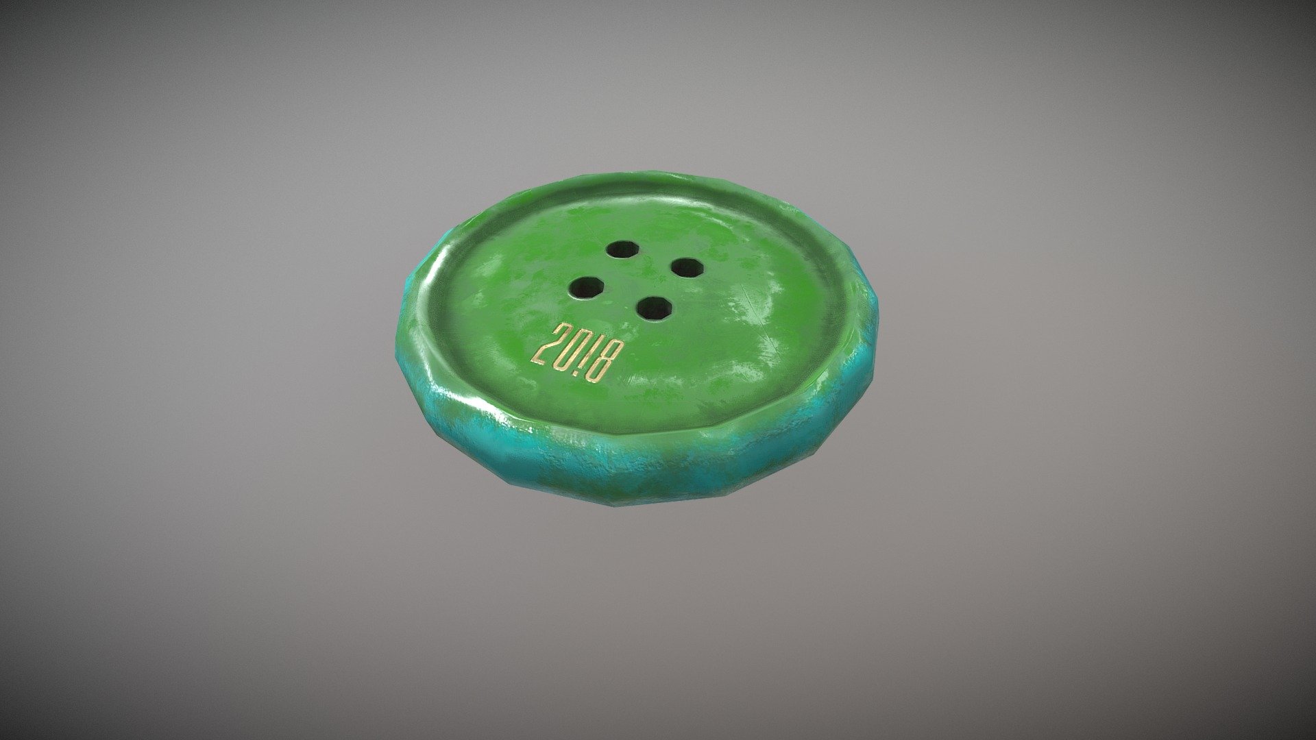 Button 3D Model , Blender Button Models – FWOD
