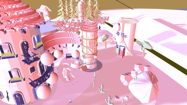 Villae Ecleticcae Vitruvius- makes eletic things 3D Model