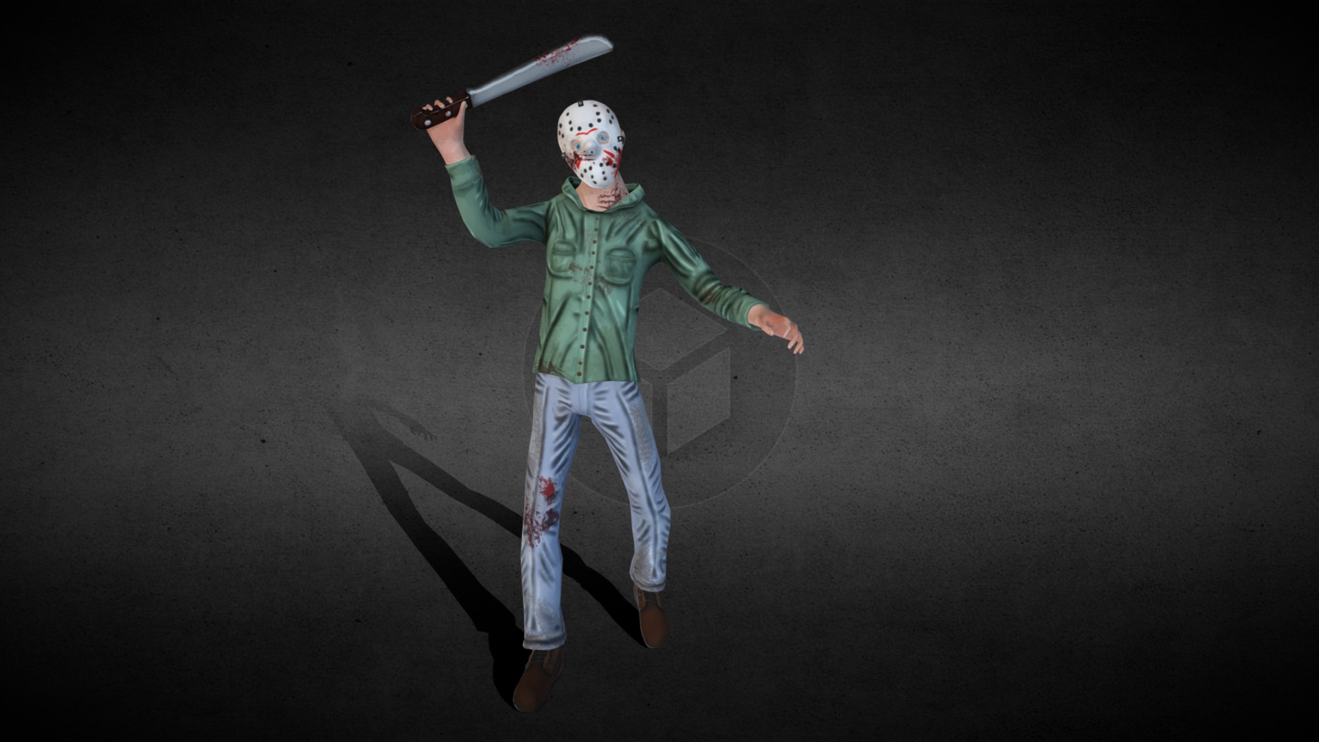 Stylized Jason Voorhees