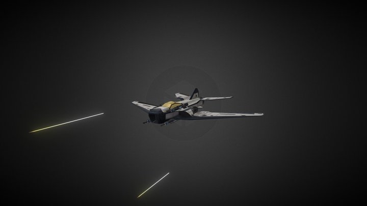 Star Fighter 3D Model