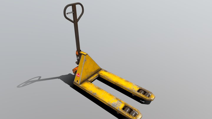 Pallet Truck 3D Model