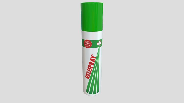 3d Relispry botal 3D Model
