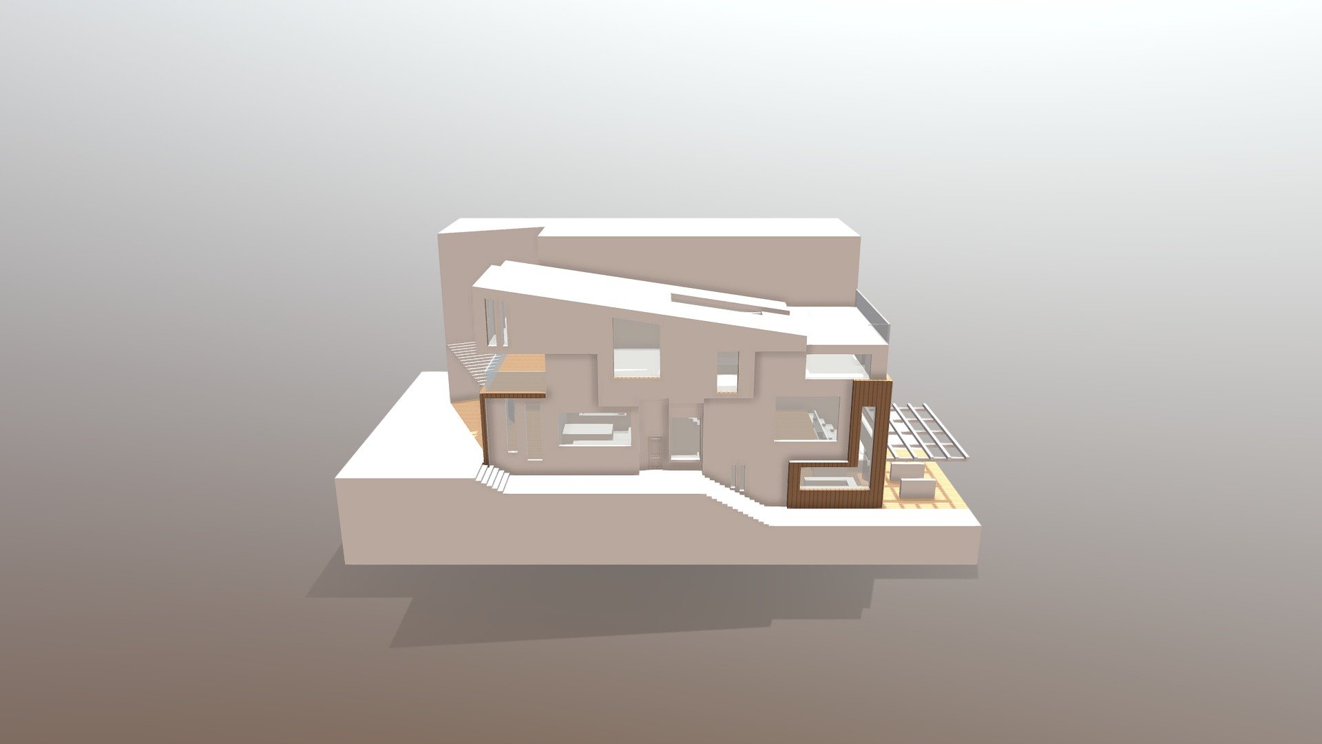 Casa patio 3D model by lauraagzlez [4e79738] Sketchfab