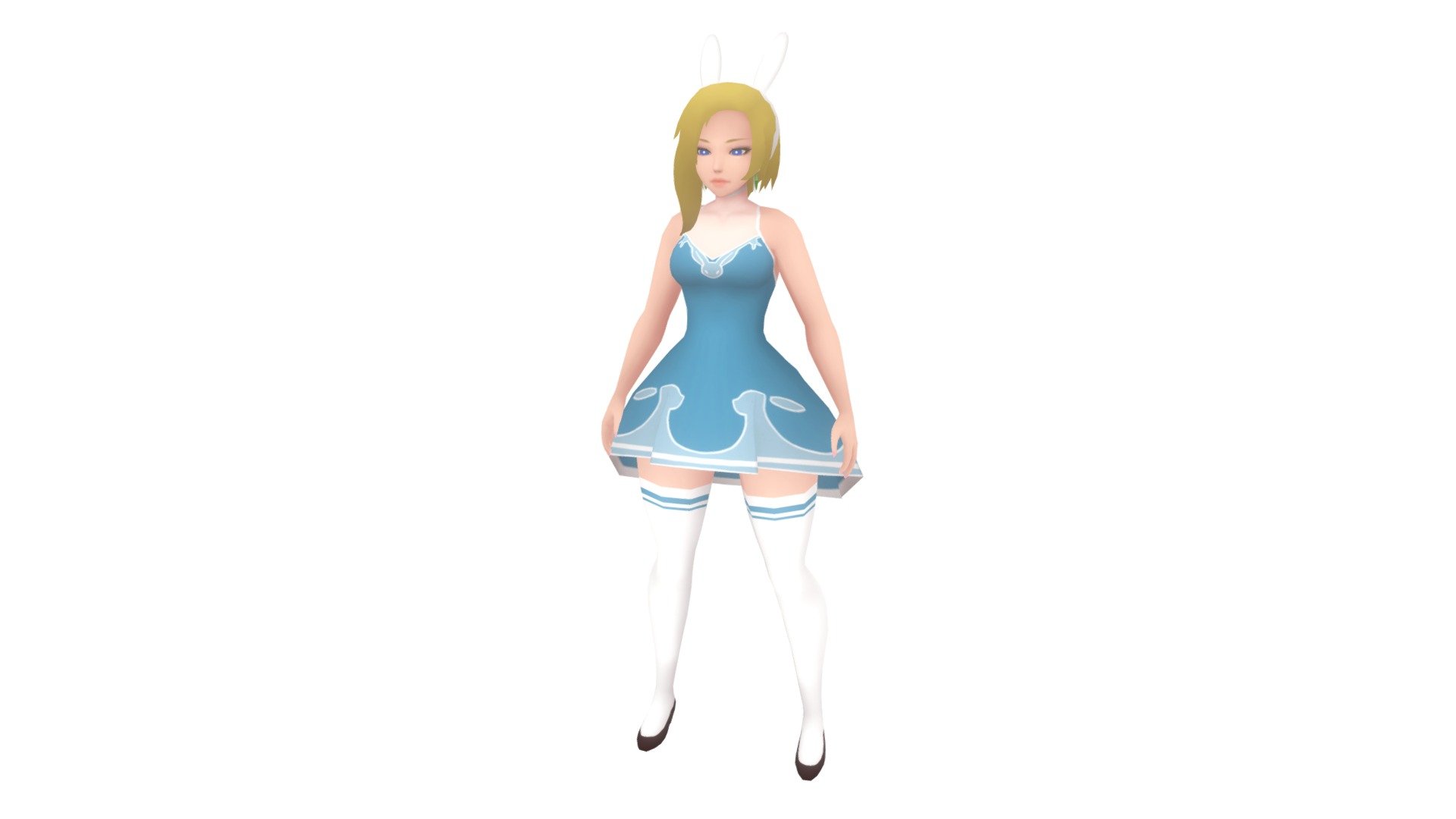 Adult Fionna (Fan Design) - Download Free 3D model by Mike Inel [4e7984c] -  Sketchfab