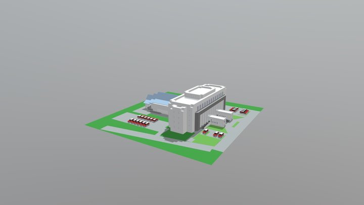 Law building CMU 3D Model