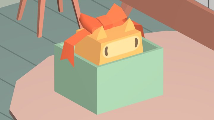 Cube's birthday 3D Model