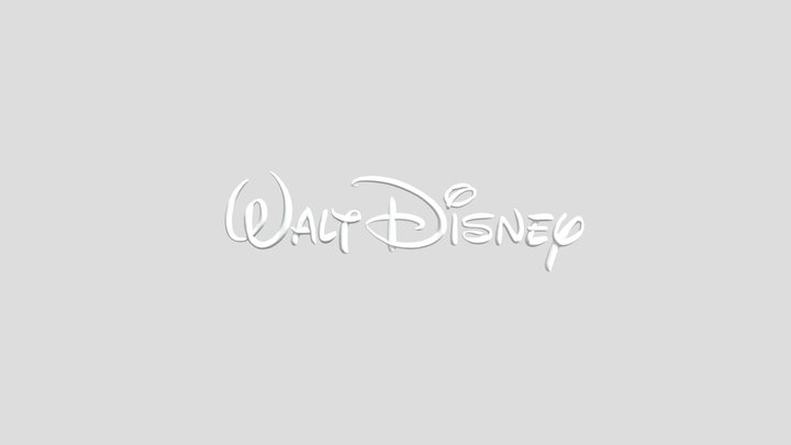 Walt Disney 3D Model