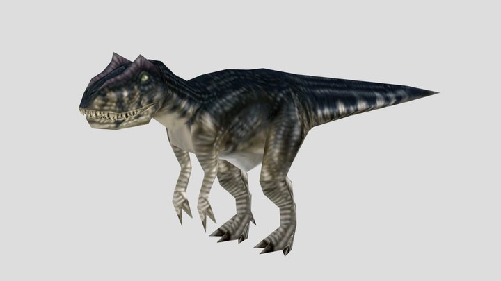 Dino Crisis 2 - Allosaurus 3D Model