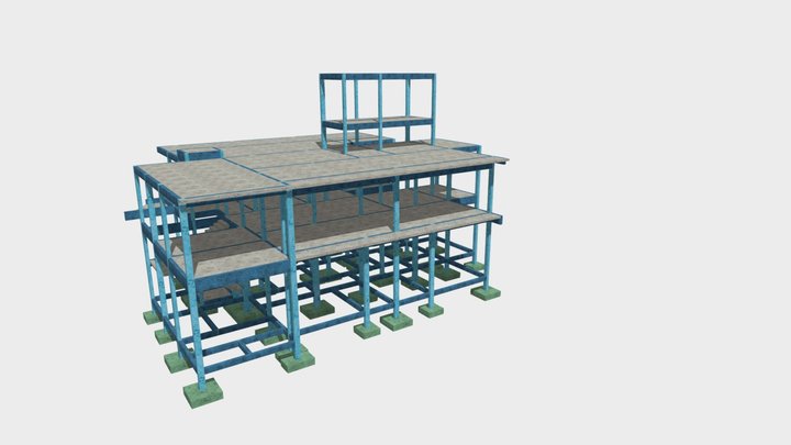 POLICLINICA - BELA VISTA DE MINAS 3D Model