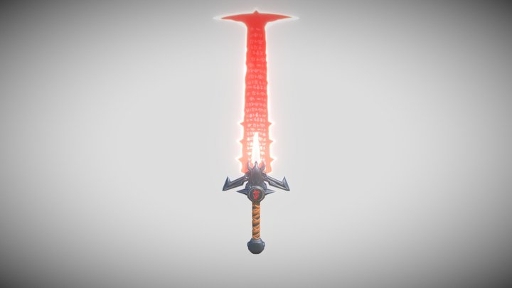 Crucible Sword 3D Model