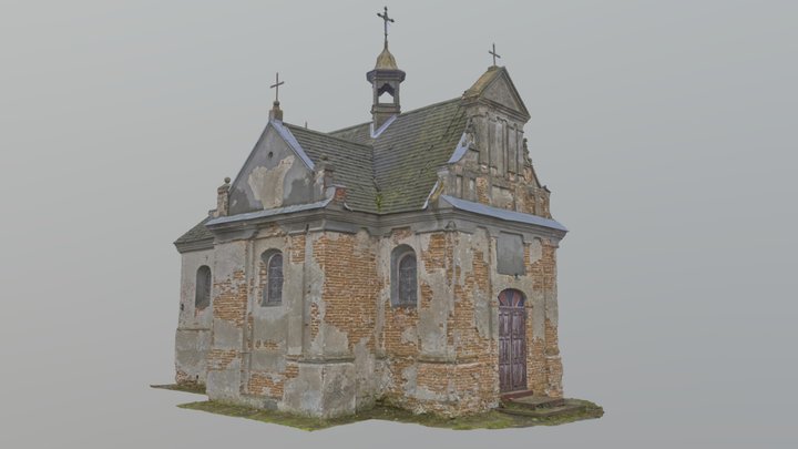 Kościół pw. św. Piotr i Pawła - Ołyka 3D Model