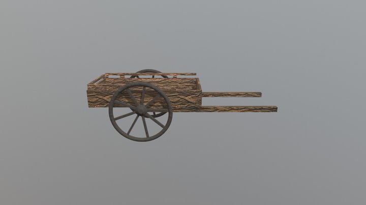 Horse carriage 3D Model