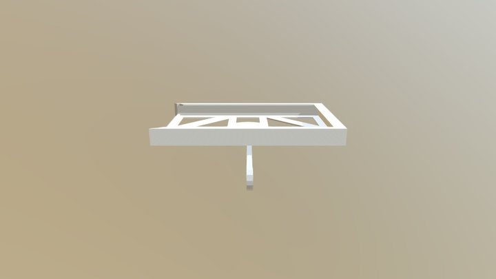 Kindle Fire 7 Mount 3D Model