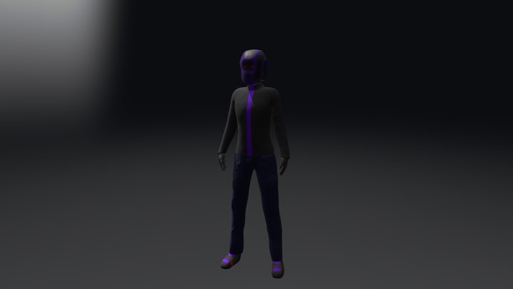 Karl Nerax Test Animation 3D Model