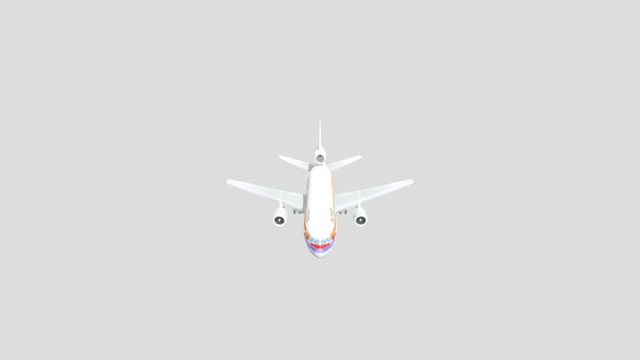 United+DC-10 3D Model