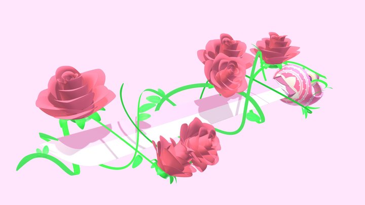 Rose Quartz's sword (steven universe) 3D Model