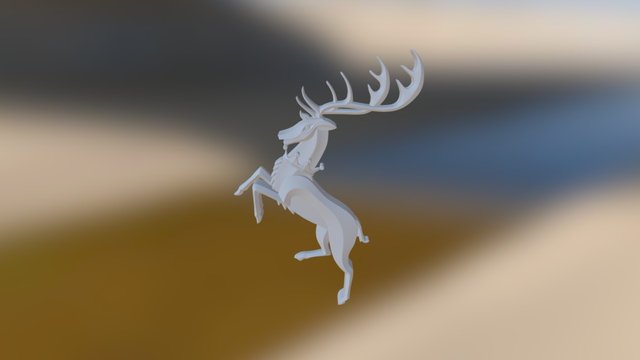 Game of Thrones, House Baratheon 3D Model