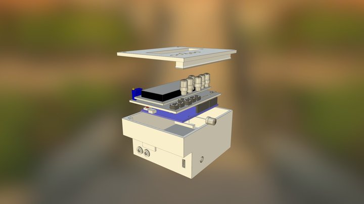 CPU Unit 3D Model