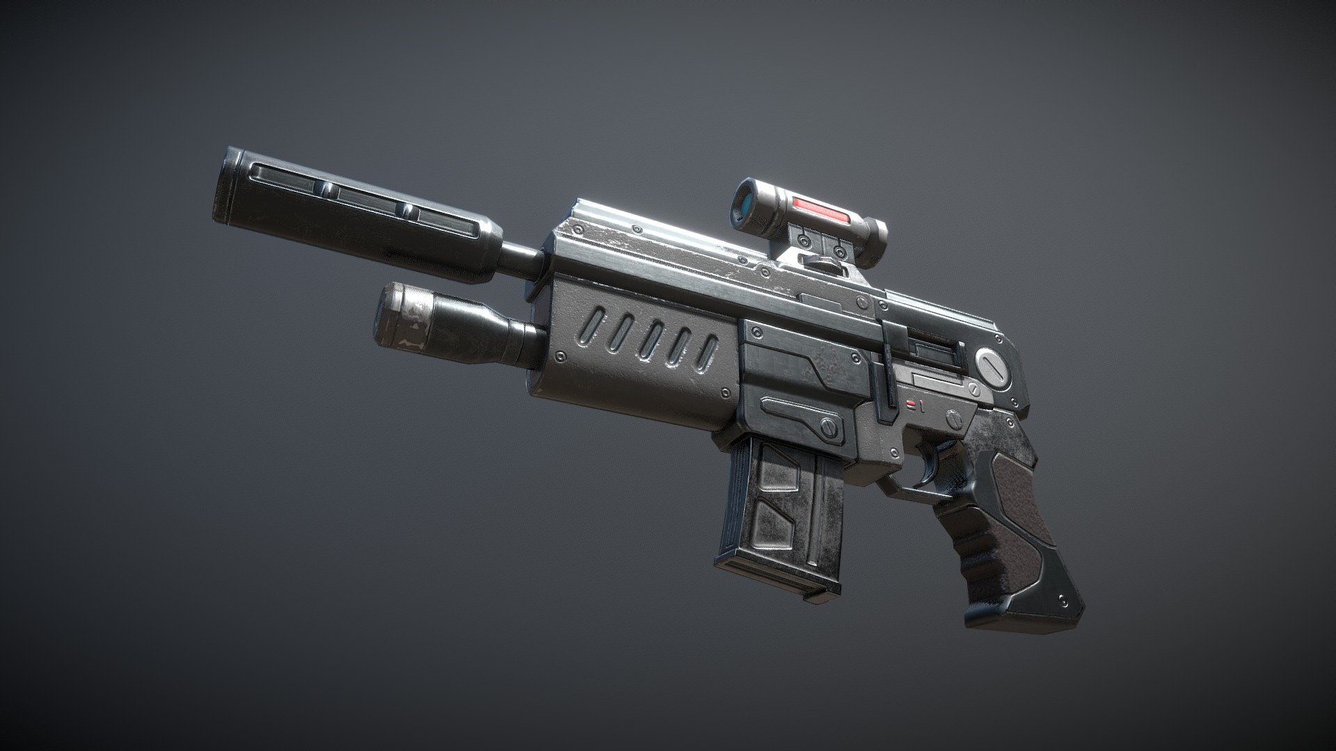 mobile gun6 - 3D model by lusky.luku [4e80929] - Sketchfab