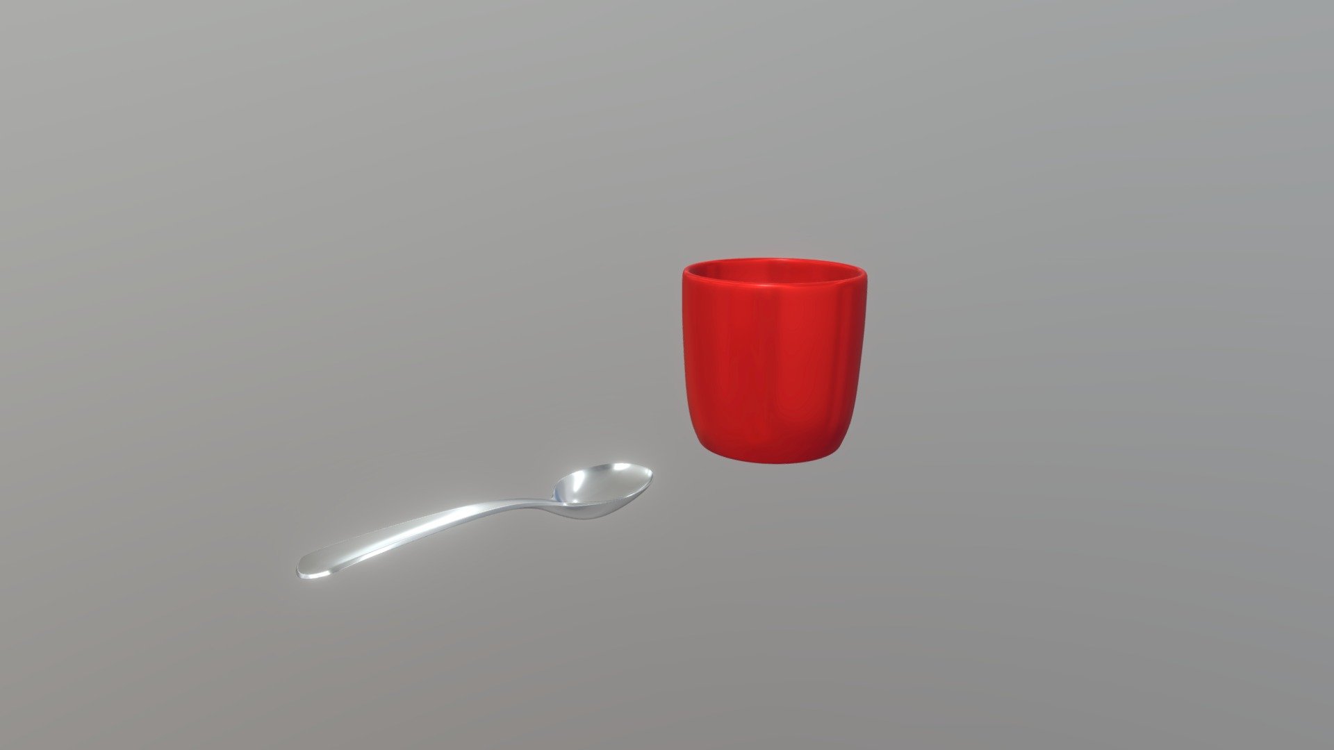 Mug and Spoon